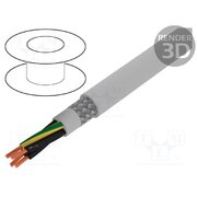 470041CY GE321 Wire; Pro-Met; 4G1mm2; shielded,tinned copper braid; PVC; 50m BWlkEHyZnBN6IPHMrjshUoAFo37vQ7pAXFeDDVIKFTo