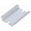 MIV 5 DIN rail; steel; zinc; L: 50mm; W: 35mm; TS35; MNX cgyunV21ZtcF-Qua9654VA2cKFI7amgEhNzGZciOaXs