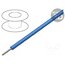 1563 BL005 Wire; HookUp Wire; 20AWG; wire; Cu; PVC; blue; 1kV; 30.5m; 100ft DIoOfZPBd1jvvVtz0fta9nR3C6ODRdYjgBURQTdaEDE