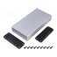 1457J1602E -AS Enclosure: shielding; X: 84mm; Y: 160mm; Z: 28mm; aluminium; natural 1XZzLFhiu9XiaEzXxmq8A78oVY4kTQPmu07CaubI30g