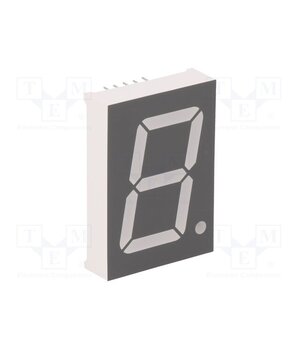 FYS-12011BUHR-21 Display: LED; 7-segment; 30.6mm; 1.2"; No.char: 1; red; 30÷60mcd f2qKr72OCXZVxaYF5rmOOmj0RtmJ8RUHfTQ628939C4