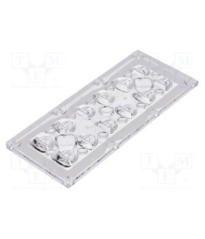 CS12862_STRADA-IP-2X6-DWC LED lens; rectangular; transparent; H: 7.92mm DVHTnc7HQvy5-kHeNPkqG1hZpxBs39ATAI3uyAOoOVk
