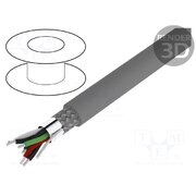 6391 SL005 Wire; Alpha Essential C&C; 3x2x28AWG; PVC; dark grey; 300V; 30.5m HrN5pfHUuB8JH8K7vtUT5g6Jt5bb7vy0rbJn0DT5KzU