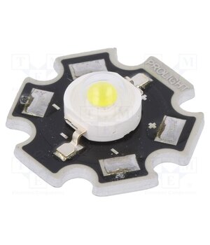 PM2E-1LWS Power LED; white cold; STAR; 1W; 4500-5650K; 120÷130lm; 130°; 350mA -H27XN00qsPdyOISZd1Q5npPy9UBCWVHioVAClBFLHc