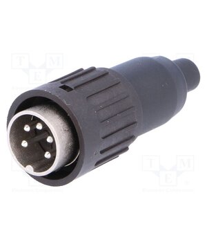 T3374501U Connector: DIN; plug; male; C091B; PIN: 5; 240°; straight; for cable k-Zxmc4ML4H2Y1J0q9IyKjb8aL-FxKfXr8_kOdyrJtc