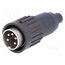 T3374501U Connector: DIN; plug; male; C091B; PIN: 5; 240°; straight; for cable k-Zxmc4ML4H2Y1J0q9IyKjb8aL-FxKfXr8_kOdyrJtc