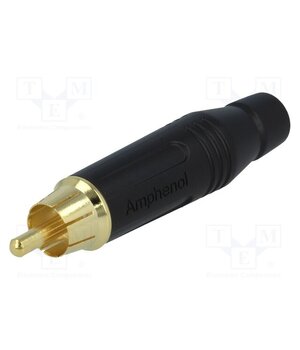 ACPR-BLK Connector: RCA; plug; male; straight; soldering; black; gold-plated vLr_RFmeMXWRSWtMracZ-mffI1MHI1cXaKKLa2jQqYQ