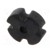 ELM 7-1MM Spacer sleeve; LED; Øout: 3mm; ØLED: 3mm; L: 1mm; black; UL94V-0; PVC _kn3W-4o1Snydhyd-8rv2SDIfIvvopS42A8EA8n3ufs