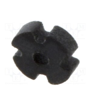 ELM 7-1MM Spacer sleeve; LED; Øout: 3mm; ØLED: 3mm; L: 1mm; black; UL94V-0; PVC _kn3W-4o1Snydhyd-8rv2SDIfIvvopS42A8EA8n3ufs