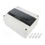 2207-01 Enclosure: for modular components; IP65; light grey; HERMETICA xRjAjFI0CW1fEWfcI3LqZKDLUwsiXy5wqFgynjbT-l4