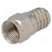 H3041B COPPER Connector: F; plug; male; crimped; for cable; straight; RG59; 6mm JNJHa91Rc8vDQm45GqVcSnKjQQbaMpbBAi-ZlIXfM4w