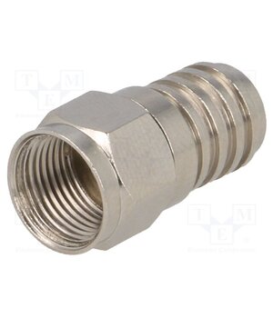 H3041B COPPER Connector: F; plug; male; crimped; for cable; straight; RG59; 6mm JNJHa91Rc8vDQm45GqVcSnKjQQbaMpbBAi-ZlIXfM4w