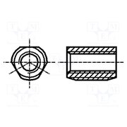 1417967 Threaded insert; brass; M3; BN 1205; for plastic 38g4XiHHviQ9r0K-pH8AE903vqGFHmLbXhi83XH4Btg