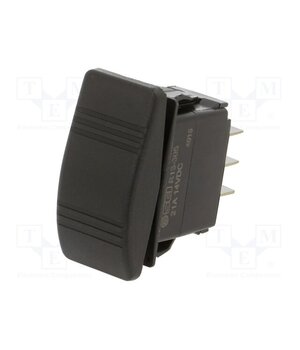 SRD2-2F-DC-1-BNN ROCKER; DPDT; Pos: 3; ON-OFF-ON; 21A/14VDC; black; SRD2; 50mΩ 3IR6-JGdCalg9qOv6Qo0bcFENqDjQzJzoUJh-m-vIT0