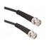 115101-19-12.00 Cable; BNC male,both sides; straight; 0.3m; 50Ω RJY4YKXVqTOt6AEFcgEea5lEITWY5dwvYTvJXKlZrM0