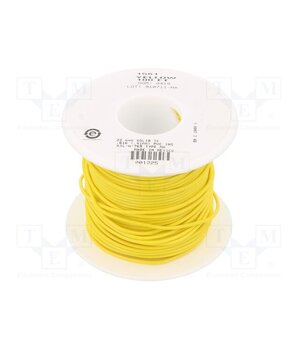 1561 YL005 Wire; HookUp Wire; 22AWG; wire; Cu; PVC; yellow; 1kV; 30.5m; 100ft i9ButKiPMf_jVQ7xha4rOz2Hvn-NMRst4BmGRdRJjUw