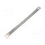 61025 Braids; earthing tape; 10mm2; Ø1: 9mm; Ø2: 9mm; 90A; L: 0.23m l4oC-z_8b1UFKOCEqG4odth_ETLyuIlEi4w3OHU5DvE