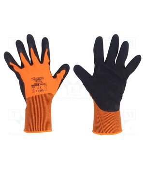 53744 Protective gloves; Size: 11,XXL; orange; acrylic,latex dSmYgBeaLi59Ogm22_h06hnixXuEOFxhpIxFKBcxPNA
