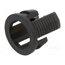 C-105-SR LED holder; 5mm; one-piece; black; UL94V-2; L: 5mm; polyamide GY67-r4jKE0u9a2gzlZDO-bhD_XA_fzwcnfPHtWdM7U