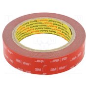 3M VHB RP+ 060GF Tape: fixing; W: 25mm; L: 5.5m; Thk: 0.6mm; acrylic; grey; 36N/cm M0Gy-f7J6Tfa5nuPpdNZG29H9OwO9cP5745W5e5MvdE