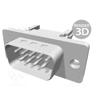 09661286702 Connector: D-Sub; PIN: 9; plug; male; for ribbon cable; straight l_fbpo237jHVMEWNWymoafphm7Fmmv5Iz4KxyxO1M0w