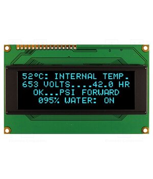 NHD-0420DZW-AB5 Display: OLED; alphanumeric; 20x4; Dim: 98x60x10mm; blue; PIN: 16 iwxKTZqQKypzBJ_QSasHqUN7tFZnemkK_RHIyxE75iY