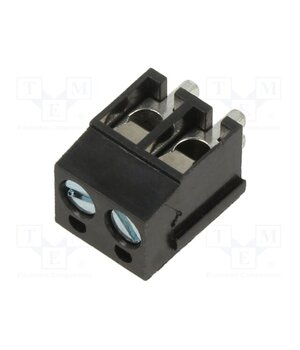 XY307A-2P 5.0MM BLACK Connector: PCB terminal block; terminal; angled 90°; on PCBs Aox689r7-zzgBmBZcKsfux5AYNSHnLki5MmIJPEXsmg