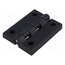 CFL.102 CH-6 Hinge; Width: 80mm; technopolymer PA; black; H: 102mm yop3cCn-g4H6urmGQafLagp-FwF_aQPT0dOywwVuyo0