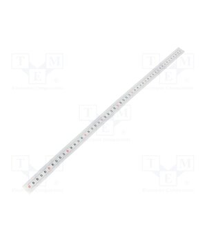 GN 711-KUS-500-S-O Ruler; O; W: 11mm; silver; plastic; Length: 500mm; self-adhesive rQXgFYHKIk2Suthd4p4QwqGdZ229h3Y66mdcCUkMNRo