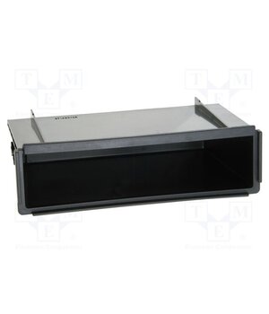 271000-09-0 Radio box; universal; black; for 2 DIN facia plates l_6rleEnmaVHHaS5RFtnMNApKUaywryxUCKumSZJ0nc
