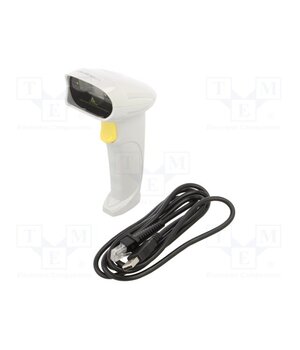 50877 Barcode scanner; Interface: USB; white; 1D yU56lZSe7gfQHefCv2vv-0Rgm6h9fJsTa6vZgkdqMsI