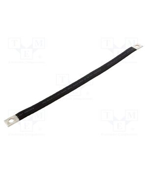 IKT-016-300-0909-D Braids; insulated earthing tape; 16mm2; Ø1: 9mm; Ø2: 9mm; 120A; IKT yWLOi10b3zslK4qWhL2mvvFGi1RAlJJdhRZVYa3WVuQ