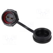 SA2012/P2B-1 Connector: circular; socket; male; PIN: 2; IP67; SA20; 25A; 500V; 4mm2 gNxhU6PwglMOGhex6E-1LJqMl9FpY9PpkRjeOOHIqO4