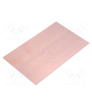 LAM100X160ED1 Laminate; FR4,fiberglass,epoxy resin; 1mm; L: 160mm; W: 100mm VeMzczwYPBpitado63KEMWKWAYlm2Gk3G3ch0i---BE