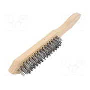 32002 Brush; wire; zinc-plated steel; wood; Number of rows: 5 PCVyivU2ANMKjfCLuDqqgWFbhrXParUjEhkyZuWE-CQ