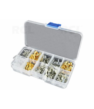 Vadu savienotāji Presēti savienotāji, komplekts 2,8...6,3 mm, 150 gab.

 CADR01D.jpg