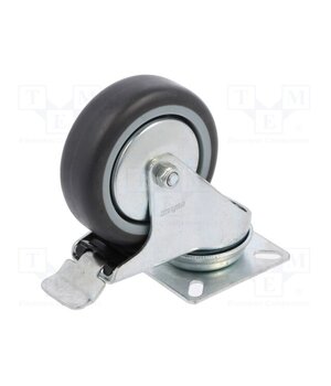 BDPE 0751 1001 Transport wheel; Ø: 75mm; W: 25mm; H: 100mm; torsional with lock --NfOVfFytblcx2LND5oYmgrq16-ptG7cZX5aKAJqz0