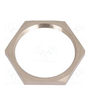 2701 Nut; PG21; brass; 32mm; Thread: PG; Plating: nickel sHEMEoAEOOUMtSKAka-NrO3oTOP8oT9TmuNV0vDEepg