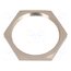 2701 Nut; PG21; brass; 32mm; Thread: PG; Plating: nickel sHEMEoAEOOUMtSKAka-NrO3oTOP8oT9TmuNV0vDEepg