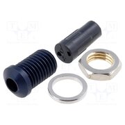 LEDN-30 MATT BLACK LED holder; 3mm; convex 4r0lPcauw0S3VmGnYxjNeqEMxKvTMnbdbQ6f950htAw