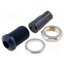 LEDN-30 MATT BLACK LED holder; 3mm; convex 4r0lPcauw0S3VmGnYxjNeqEMxKvTMnbdbQ6f950htAw