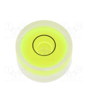 GN 2281-KT-18-G-40-1 Spirit level; H: 9mm; Ømount.hole: 18mm; plastic; Body: white _7k4lm4oY1LUfhrTObyhy9T0sYvd92MItlDhGhpNEz8