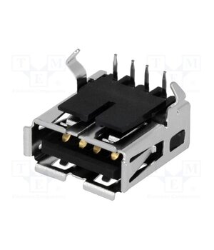 1903814-1 Connector: USB A; socket; on PCBs; THT; PIN: 4; angled 90° WjgEqILydlD5Gqc5V42XzaWliKQmuN06FiBXfvb3NGM