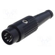 611-0700 Connector: DIN; plug; male; PIN: 7; 270°; straight; for cable; 34V; 2A B9qFDMln9BOW3krZLPXRhmgG6V68Sp9-_Me1gD6xCs4