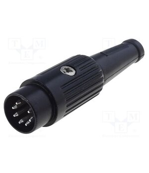611-0700 Connector: DIN; plug; male; PIN: 7; 270°; straight; for cable; 34V; 2A B9qFDMln9BOW3krZLPXRhmgG6V68Sp9-_Me1gD6xCs4