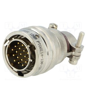 PT06E1419PSR023 Connector: circular; plug; for cable; PIN: 19; male; soldering; 7.5A tdAH6bGOFc_9VZ8FvhM58TT7FdBMpIVHrKu9rcbc4sU