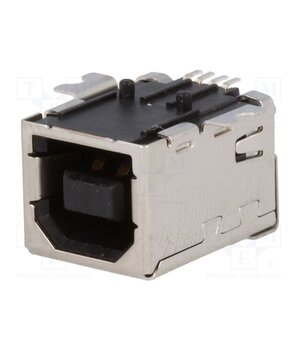 1734346-1 Connector: USB B; socket; on PCBs; SMT; PIN: 4; horizontal duhicrQydBtzzXo3cjt2eWHUzy1E2k5oUK-T-RABKwE