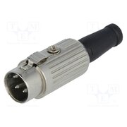 590-0400 Connector: DIN; plug; male; PIN: 4; 216°; straight; for cable; 34V; 2A v1jyTXHjMaawy_u4HVLFpeeBy5gz8uc2VqkyrKCw1G8