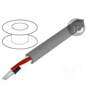 1897C SL005 Wire; Alpha Essential C&C; 2x18AWG; unshielded; 300V; 30.5m; Cu GoZd78LwwEUpLdyokwAdeq1xZQBOigQtbVUTG0Y5fWg