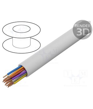 TS0011 Wire; YTKSY; 10x2x0.5mm; telecommunication; wire; Cu; white 2U0rIwbfRBfxARebvZgwSzyICpPdtCyacT3xYixRMhQ
